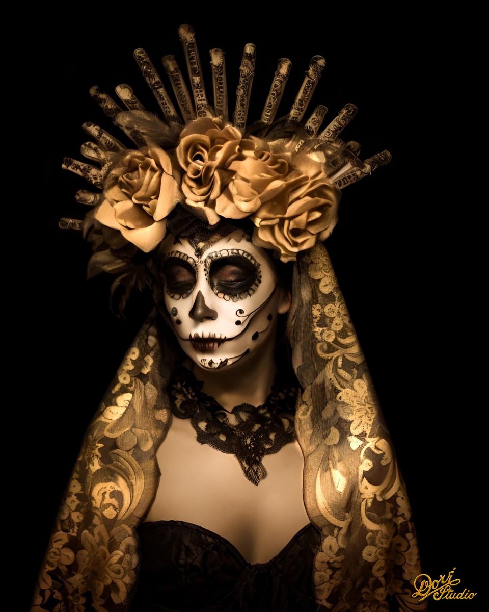 Cristina dia de los muertos DORE 101226 2023 8x10 200 logo  1 